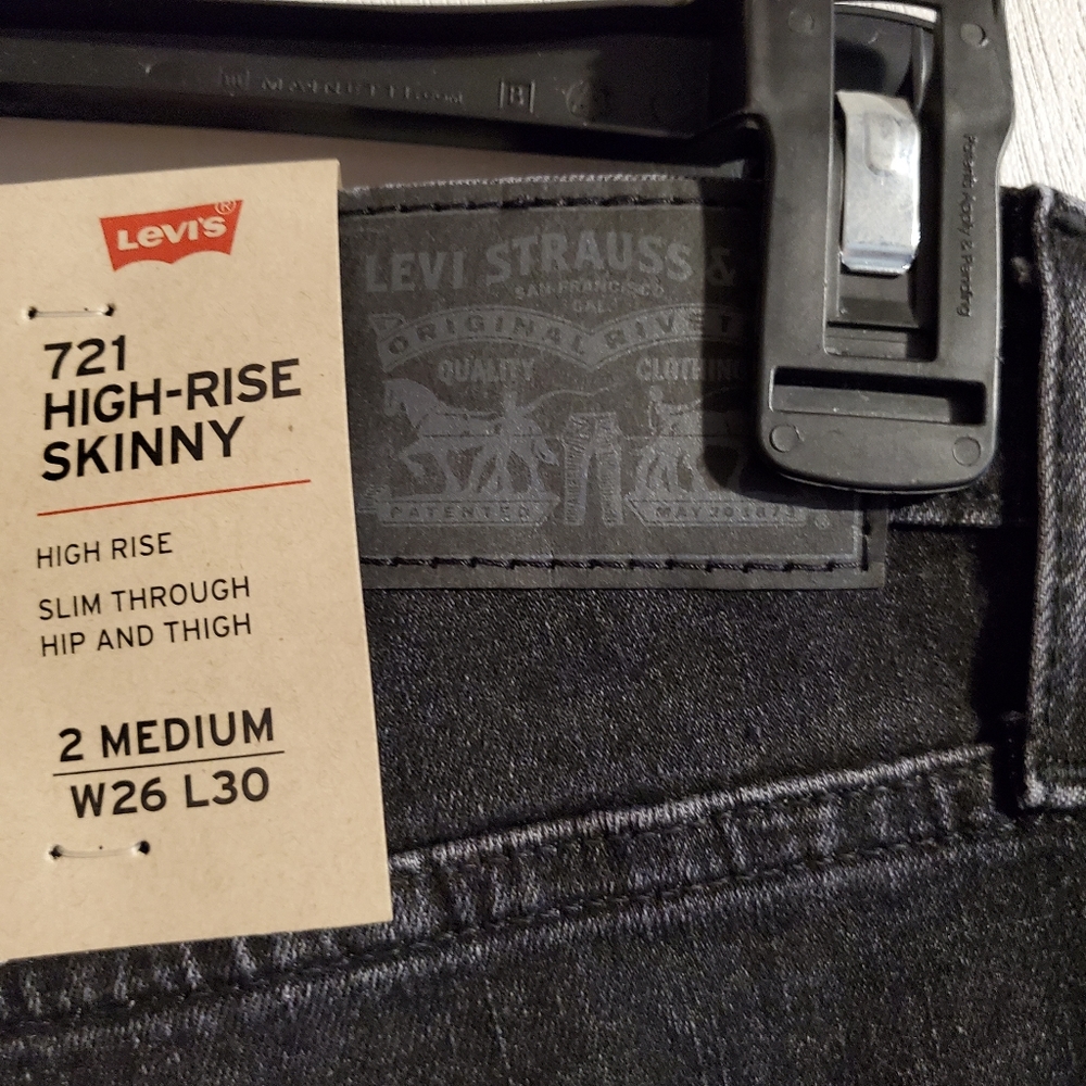 💖 LEVI'S 721 High Rise Skinny Jeans - Picture 14 of 16